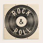 Rock & Roll Wood Wall Art Gallery Image 1