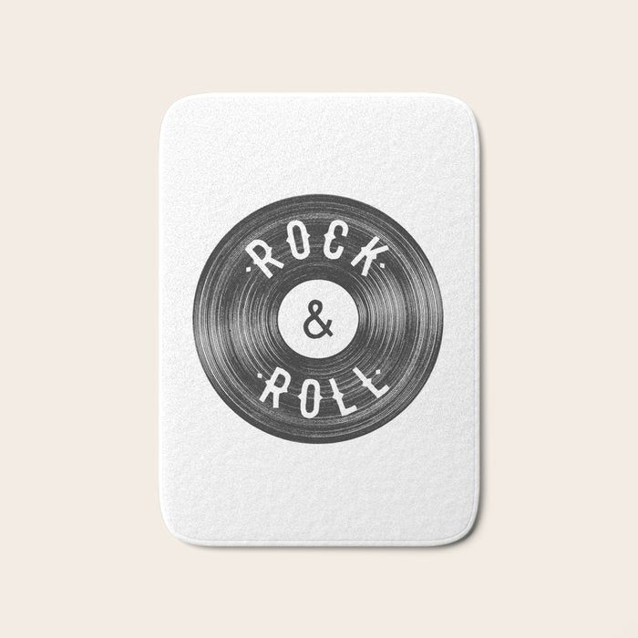 Rock & Roll Bath Mat Gallery Image 1