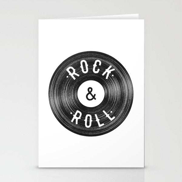 Rock & Roll Stationery Card Gallery Image 2