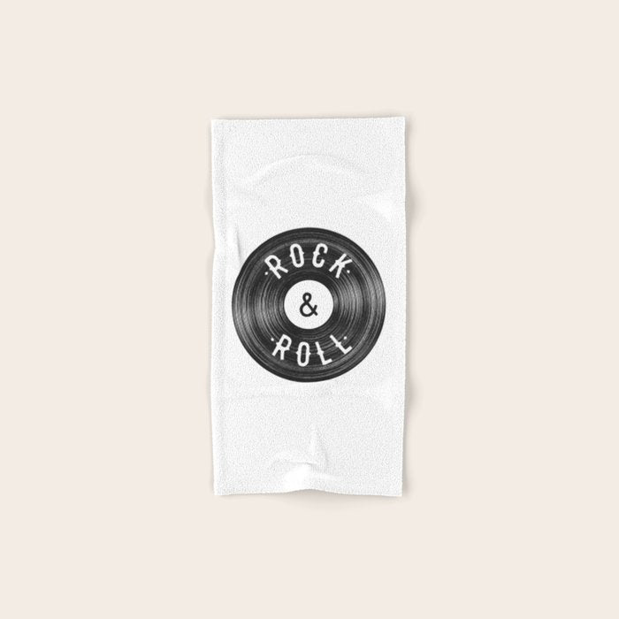 Rock & Roll Bath Towel Gallery Image 1