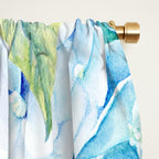 Blue Hydrangea Window Curtain Gallery Image 2