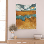 Desert River Wall Tapestry Gallery Image 2