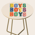 Boys boys boys Side Table Gallery Image 2