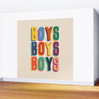 Boys boys boys Wall Mural Gallery Image 2