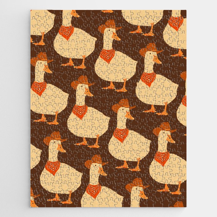 Bo The Cowboy Duck Jigsaw Puzzle Gallery Image 1