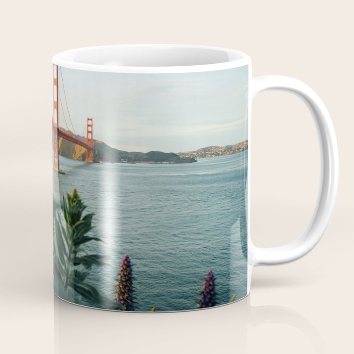 San Francisco Bridge Plant (Color) Coffee Mug Gallery Image 1