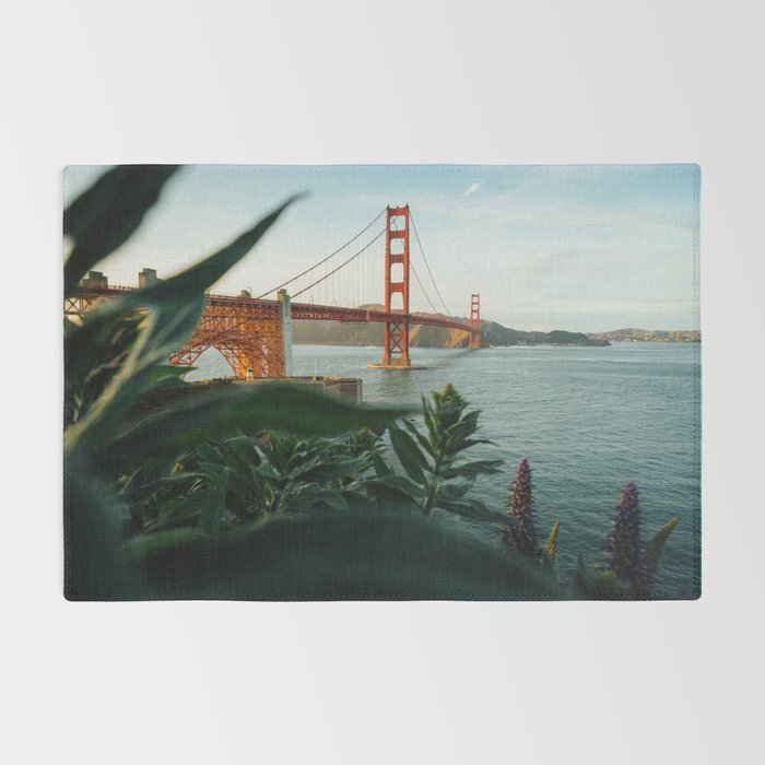 San Francisco Bridge Plant (Color) Rug Gallery Image 2