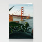 San Francisco Bridge Plant (Color) Stationery Card Gallery Image 2