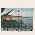 San Francisco Bridge Plant (Color) Wall Hanging Gallery Image 1