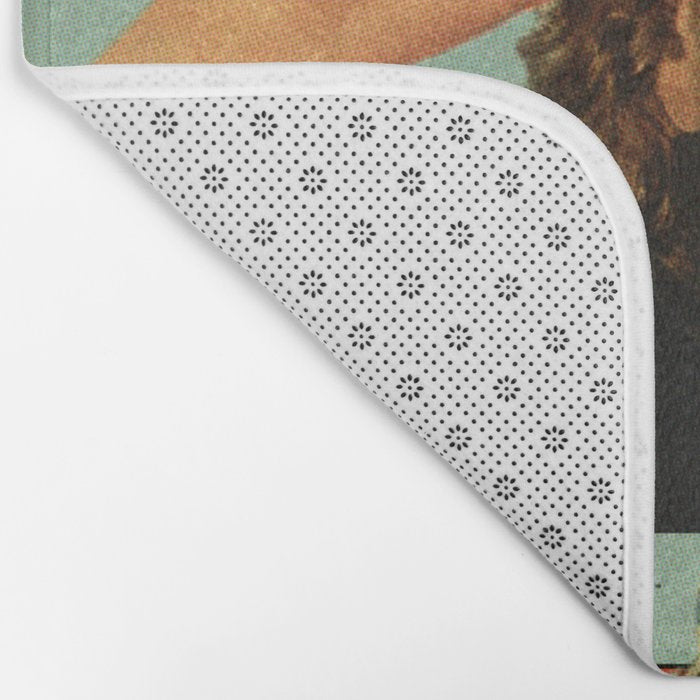 Bright Cinnamon Bath Mat Gallery Image 2