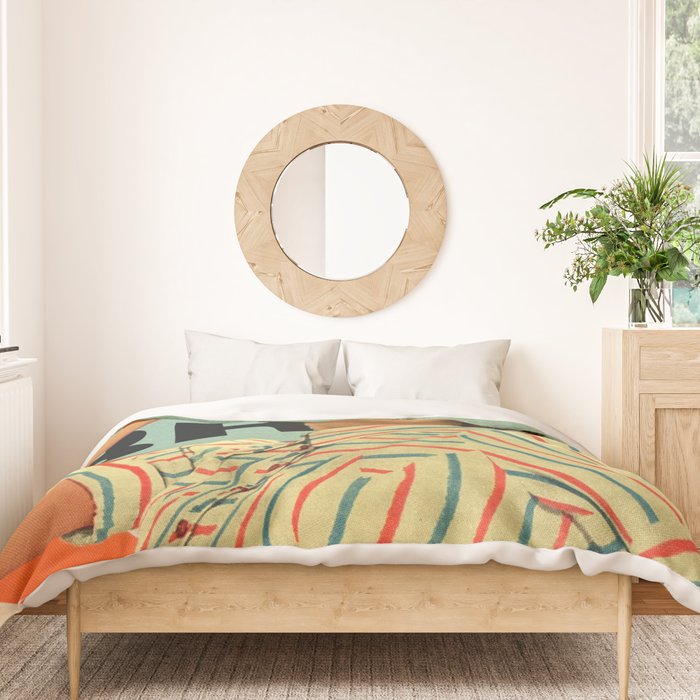 Bright Cinnamon Duvet Cover Gallery Image 3
