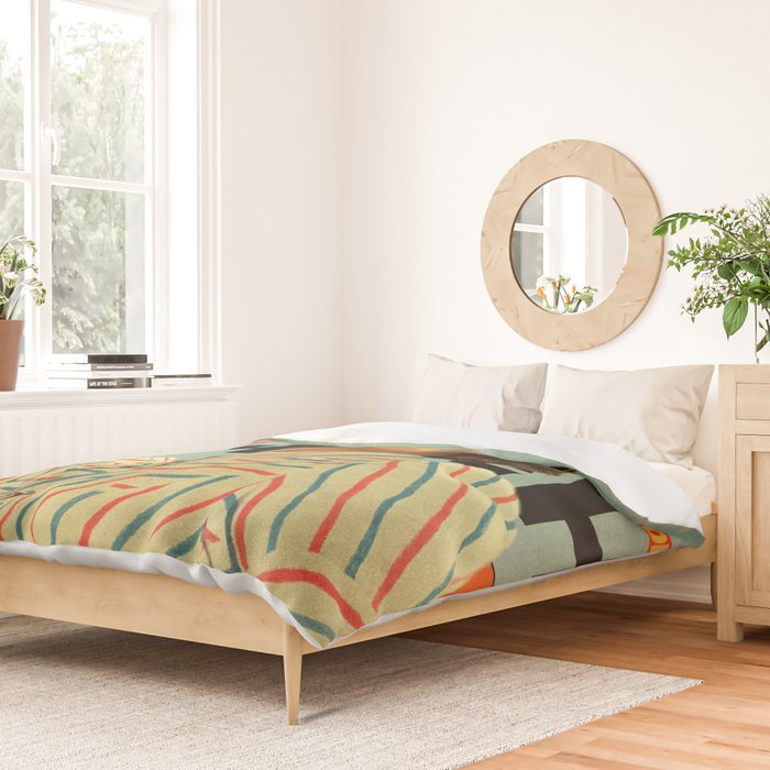 Bright Cinnamon Duvet Cover Gallery Image 2