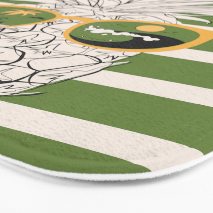 Pineapple Dreams 6 Bath Mat Gallery Image 3