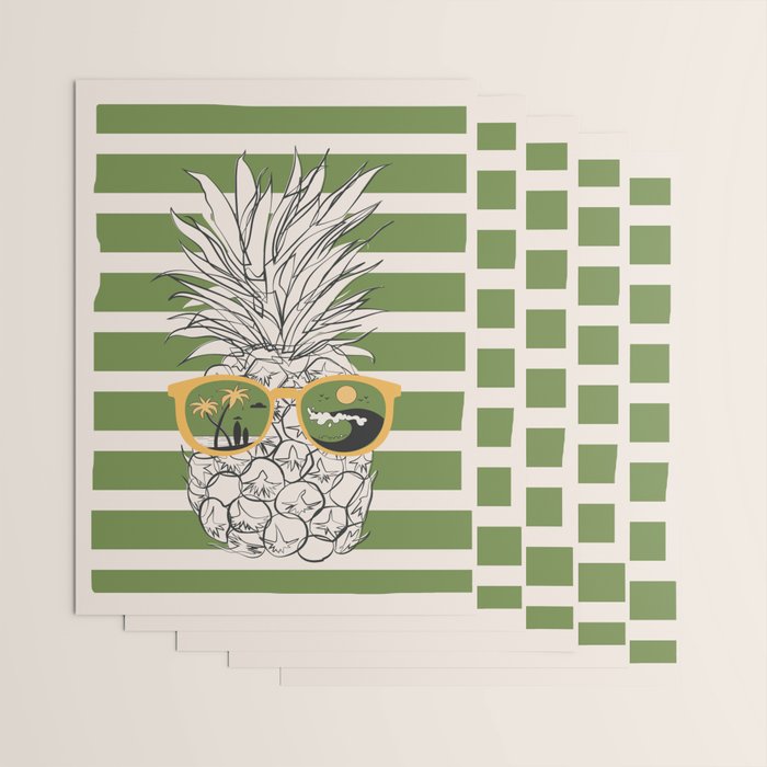 Pineapple Dreams 6 Wrapping Paper Gallery Image 3