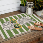 Pineapple Dreams 6 Outdoor Rug Gallery Image 2