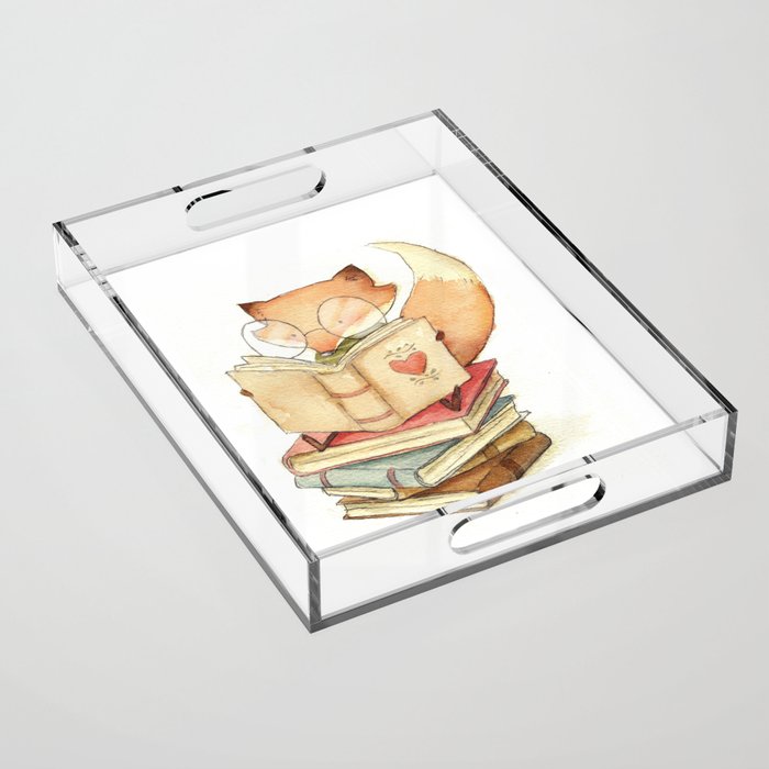 Book Lover Acrylic Tray Gallery Image 1