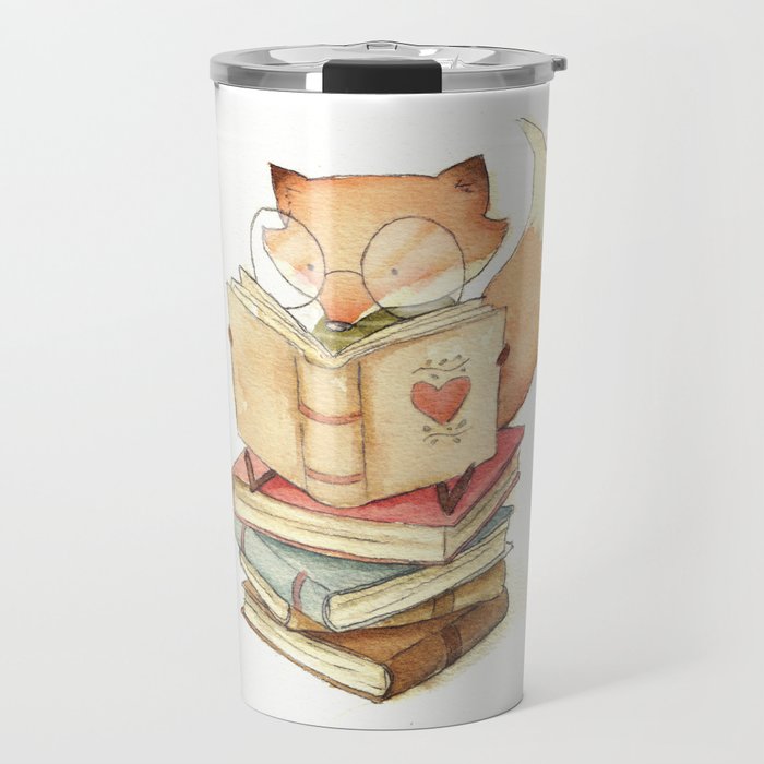 Book Lover Travel Mug Gallery Image 1