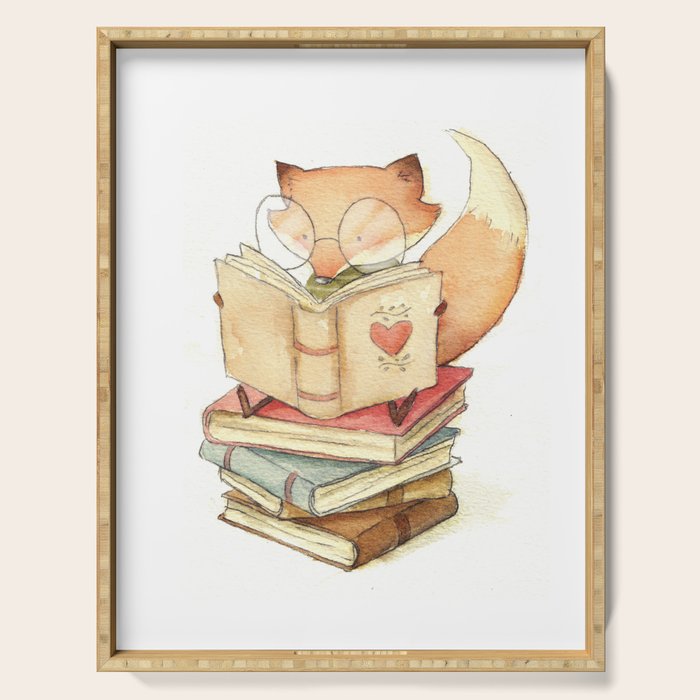 Book Lover Serving Tray Gallery Image 1