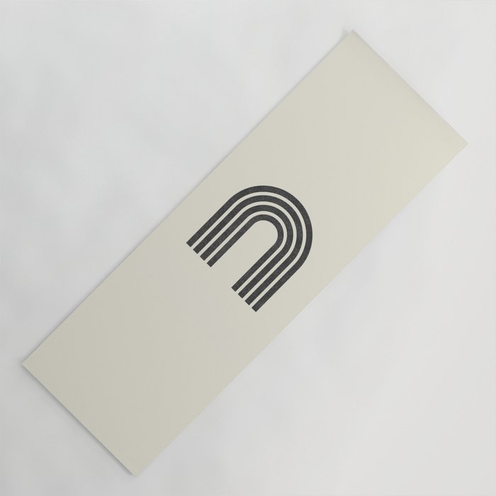 Woodblock arch Yoga Mat Gallery Image 1
