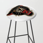 Traditional Tattoo Panther  Stool Gallery Image 2