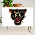 Traditional Tattoo Panther  Credenza Gallery Image 1