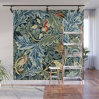William Morris "Birds and Acanthus" Wall Mural Gallery Image 1