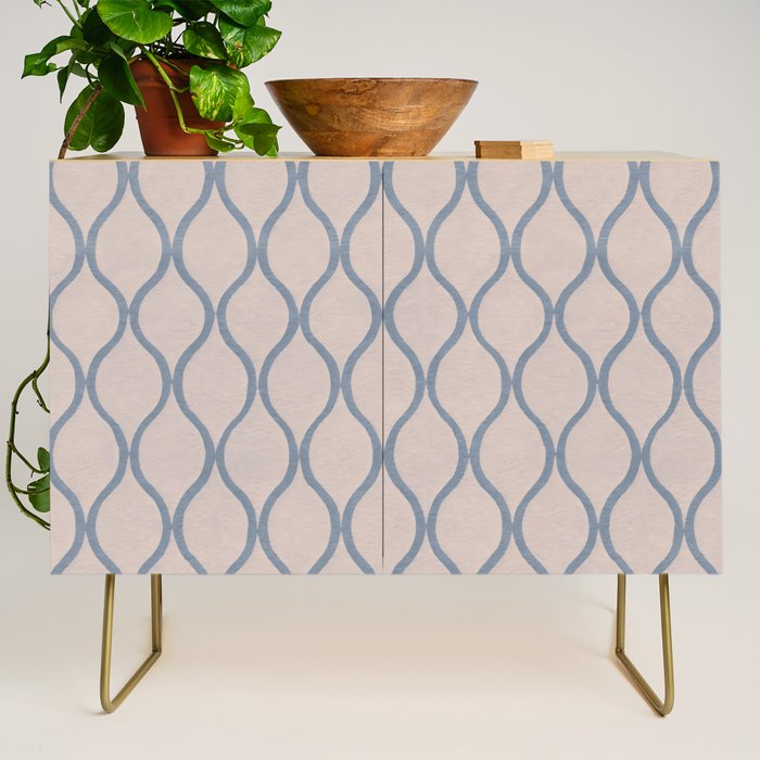 Elegant Sway Pattern Credenza Gallery Image 1