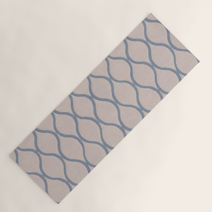Elegant Sway Pattern Yoga Mat Gallery Image 1