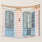 New Orleans Shotgun House #2 Wall Tapestry Gallery Image 4