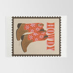 Howdy Cowgirl - Coral & Pink Rug Gallery Image 2