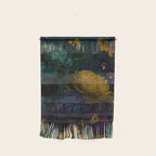 Before Midnight Blue Hour Vintage Flowers Garden Wall Hanging Gallery Image 1