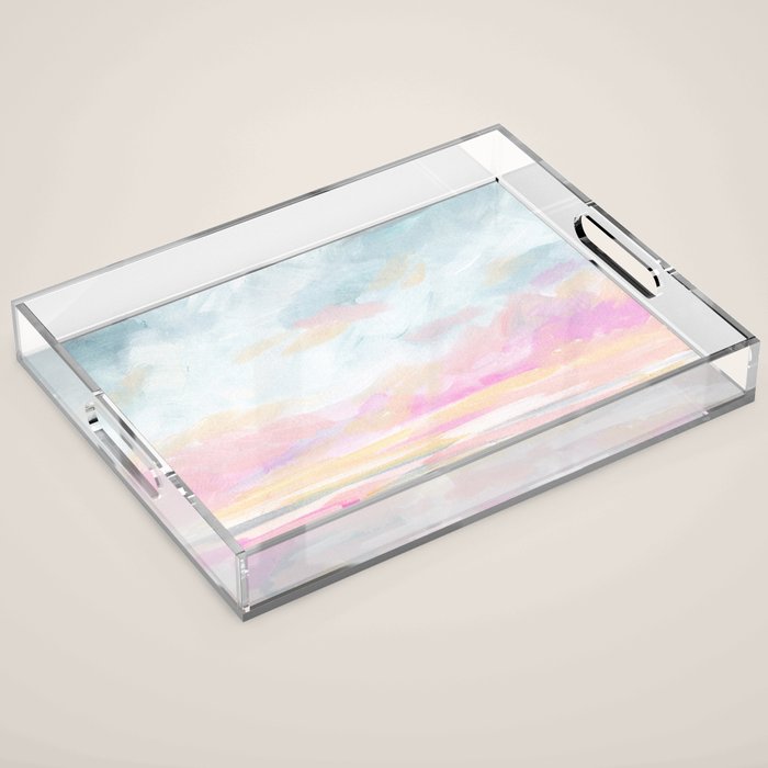 So Alive - Bright Ocean Seascape Acrylic Tray Gallery Image 1