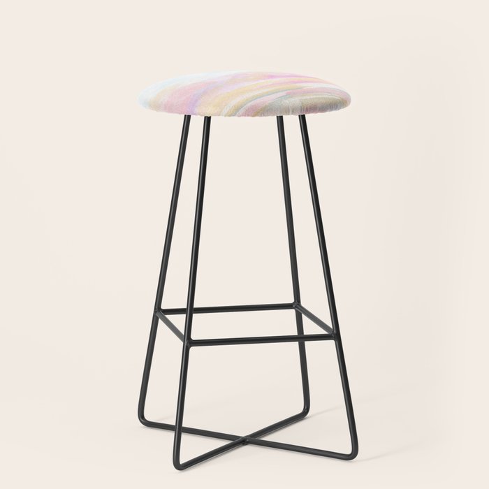 So Alive - Bright Ocean Seascape Stool Gallery Image 1