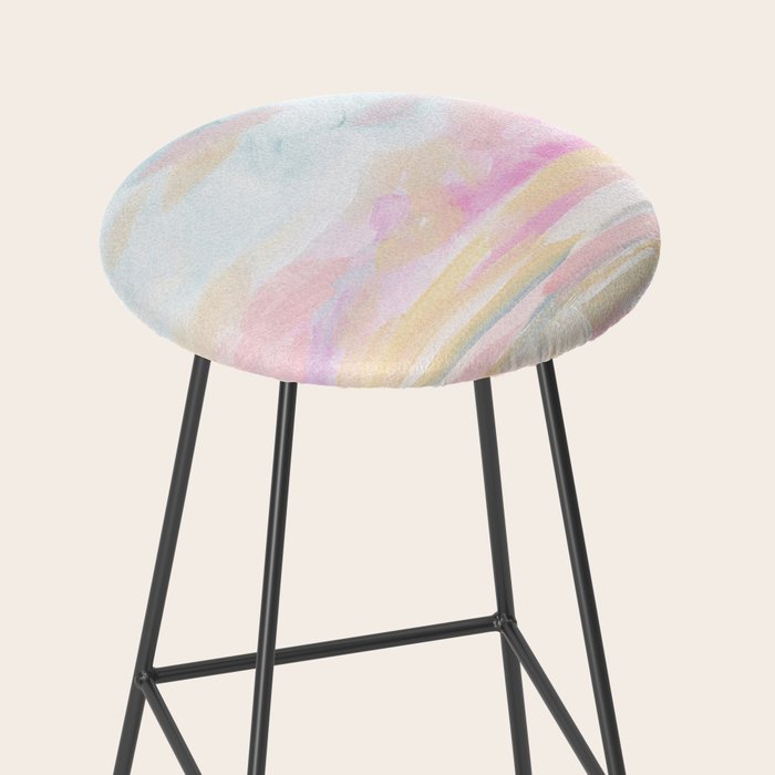 So Alive - Bright Ocean Seascape Stool Gallery Image 2