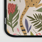 Modern colorful folk style cheetah print  Laptop Sleeve Gallery Image 3