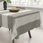Neutral Maxi Stripes Tablecloth Gallery Image 3