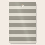 Neutral Maxi Stripes Cutting Board Gallery Image 1