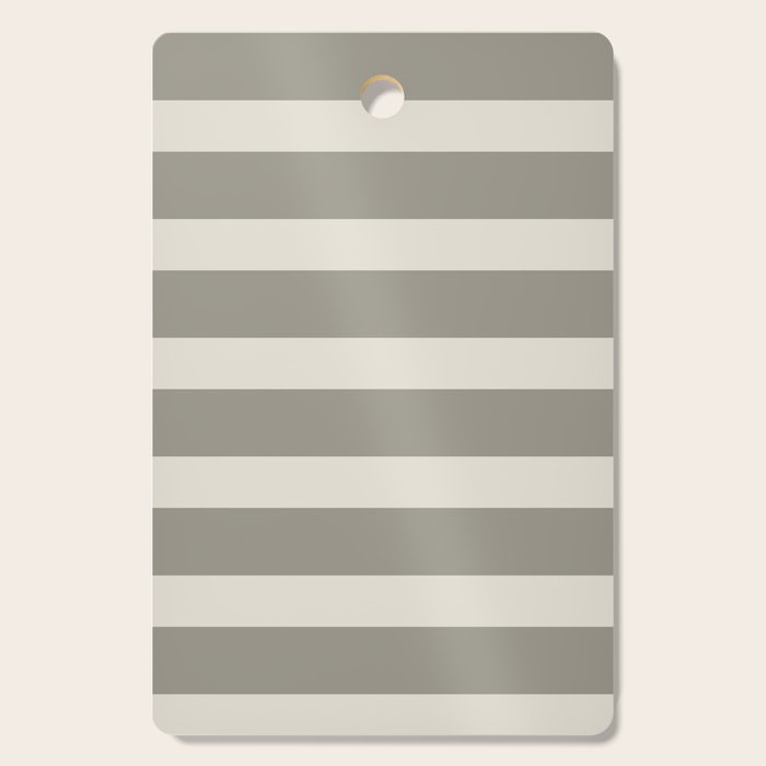 Neutral Maxi Stripes Cutting Board Gallery Image 1