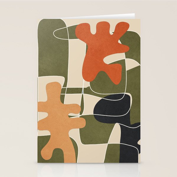 Organic Rhythms 3 Stationery Card Gallery Image 2