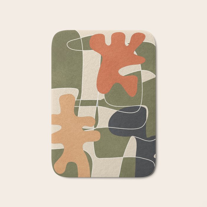 Organic Rhythms 3 Bath Mat Gallery Image 1