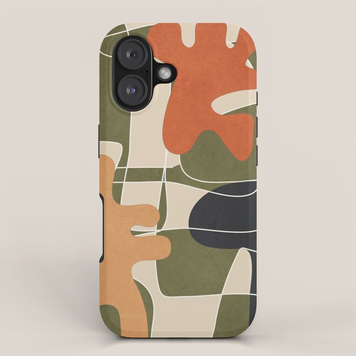 Organic Rhythms 3 iPhone Case Gallery Image 1