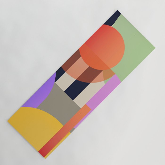 Abstract Geometric Shapes 217 Yoga Mat Gallery Image 1