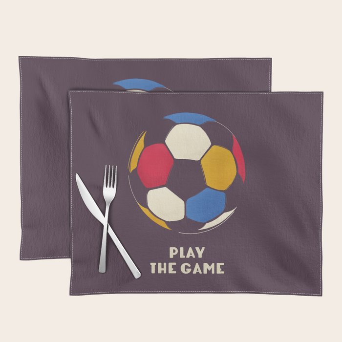 Play The Game  Placemat Gallery Image 1