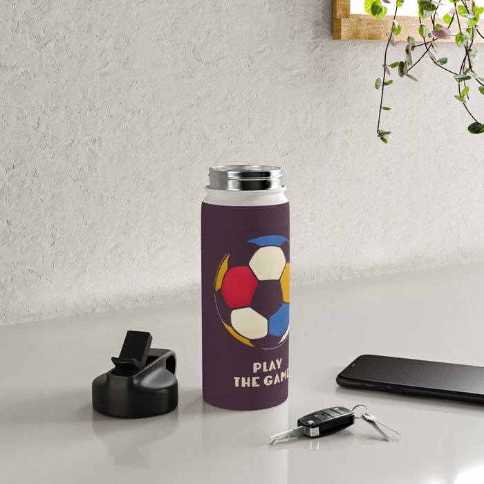 Play The Game  Water Bottle Gallery Image 4