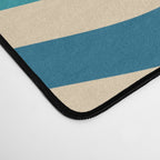 Retro 70s Color Palette | Optical Wave Illusion Desk Mat Gallery Image 4