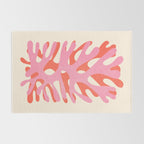 Sea Leaf: Matisse Collage Peach Edition Rug Gallery Image 2