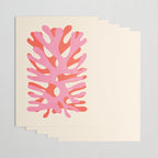 Sea Leaf: Matisse Collage Peach Edition Wrapping Paper Gallery Image 3