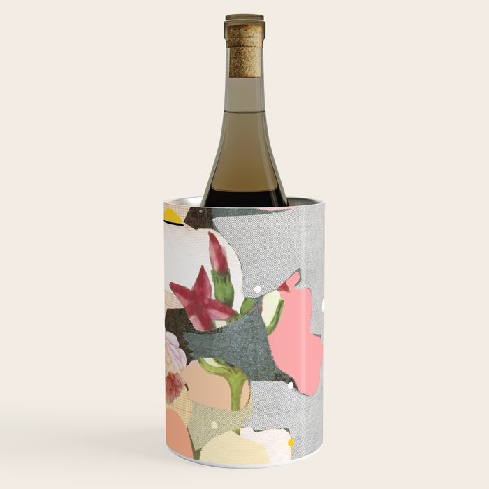 flowers still life · happy abstractation 6a Wine Chiller Gallery Image 3