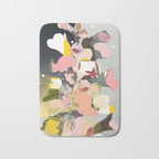 flowers still life · happy abstractation 6a Bath Mat Gallery Image 1