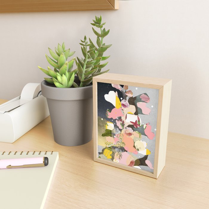 flowers still life · happy abstractation 6a Mini Art Print Gallery Image 2